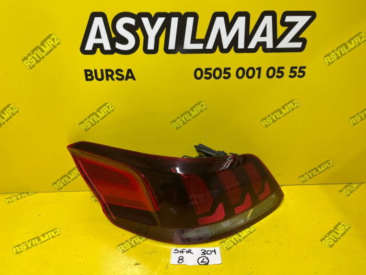 PEUGEOT 301 SOL ARKA STOP LAMBASI SIFIR 2017-2020