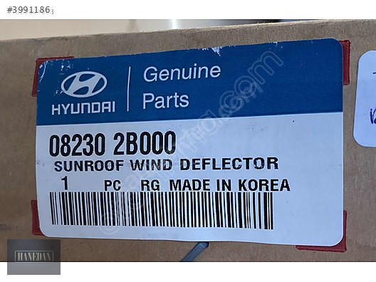 HYUNDAİ SANTA FE SUNROOF RÜZGARLIĞI 08230 2B000