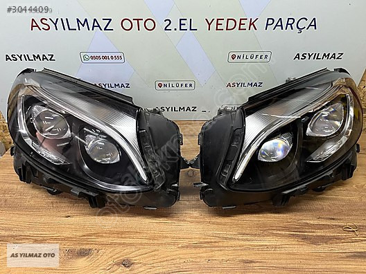 GLC W253 SAĞ VE SOL TAKIM FAR FULL LED ORJİNAL