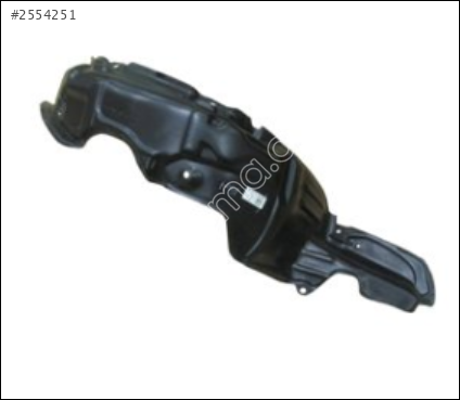 DAVLUMBAZ ÖN ÇAMURLUK SOL TOYOTA COROLLA 99-01 53876-12250