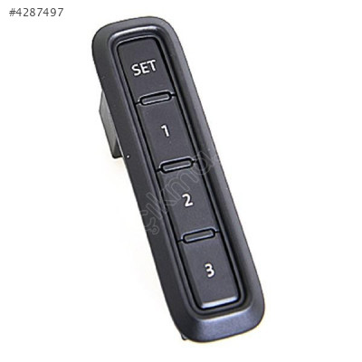 3G0959769  KOLTUK HAFIZA KONTROL DÜĞMESİ VW TİGUAN 20162022