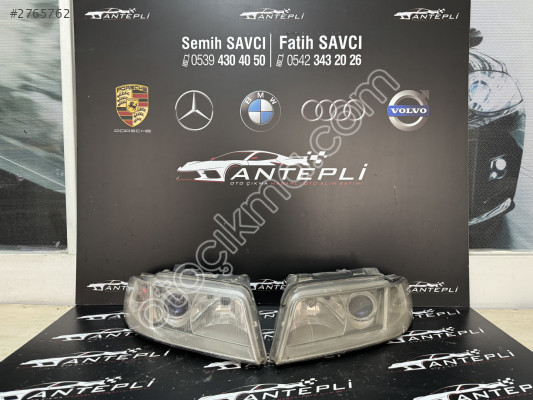 AUDİ A4 SAĞ SOL FAR MERCEKLİ 1998-2002 ÇIKMA