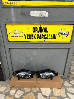 opel astra k makyajlı kasa sis farı sağ sol takım