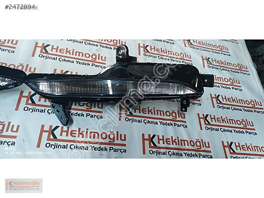 Renault Megane 4 SD-HB Sol Tampon Sinyali (Siyah) 261354958R