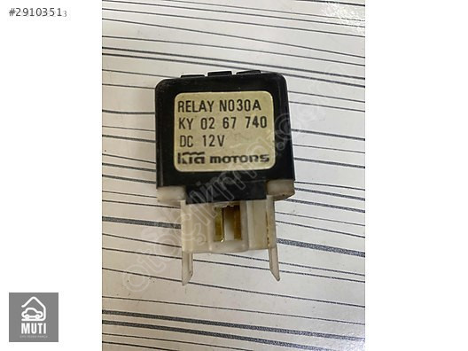 Kia rio KY0267740 Ky02-67-740 12v 30a için orijinal Röle