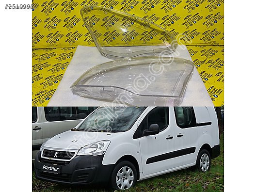 PEUGEOT PARTNER FAR CAMI SAĞ - SOL / SIFIR / 2015-2018