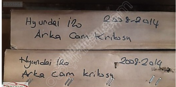 HYUNDAİ İ20 2008-2014 ARKA CAM KRİKOSU MOBİS SIFIR ÜRÜN