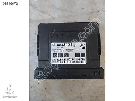 Chevrolet Cruze BCM Body Merkezi kontrol Modülü 13578421