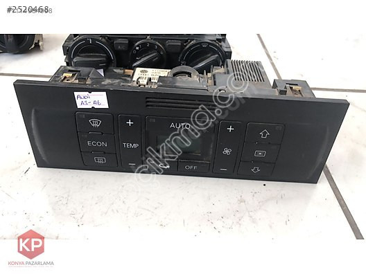 Audi A3 klima kontrol paneli