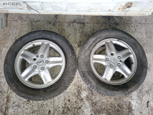 ÖZMEN OPEL VECTRA B ÇIKMA ÇELİK JANT ÇİFT ADET