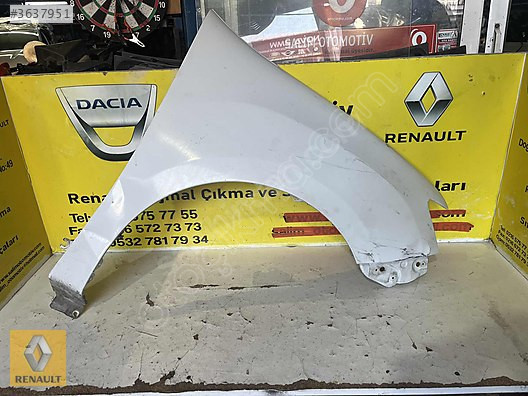 RENUALT SYMBOL ÇIKMA ORJİNAL SAĞ ÖN ÇAMURLUK VE DİĞER PARÇALARI