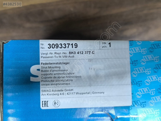 Amortisör Takozu Ön 8K0412377C 8K0412377A Audi A4-A5