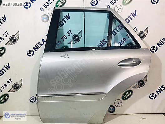 MERCEDES ML SERİSİ W164 KASA SOL ARKA KAPI DOLU ORJ ÇIKMA