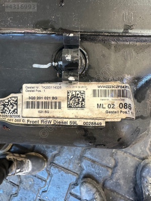 3Q0201021bg Passat b8 dize yakıt deposu