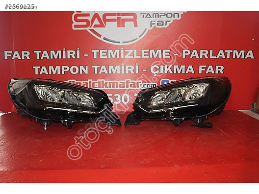 PEUGEOT 2008 SIFIR ORJİNAL FAR TAKIMI [DEFOLU] 9833036180