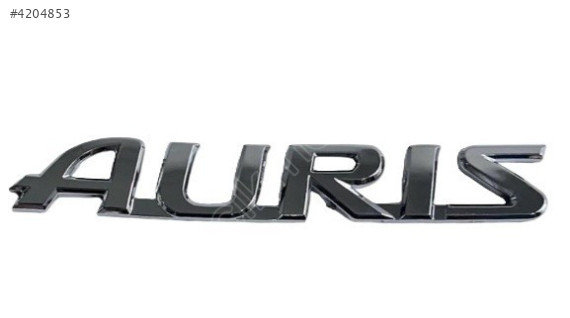 AURİS ARKA YAZISI 07-18 / 7544202140