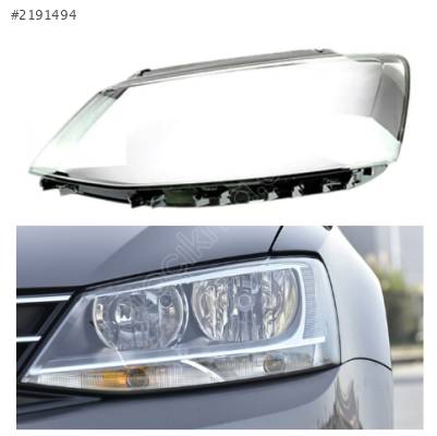 JETTA DÜZ TİP SOL FAR CAMI SIFIR