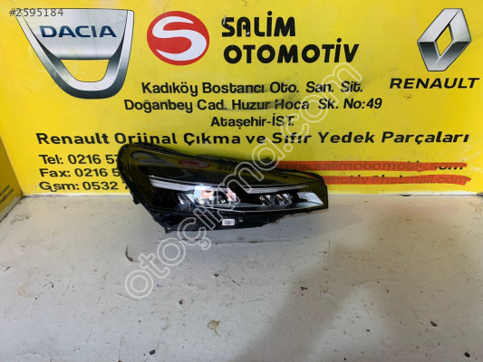 Clio 5 2023 son model sag far cikma orjinal