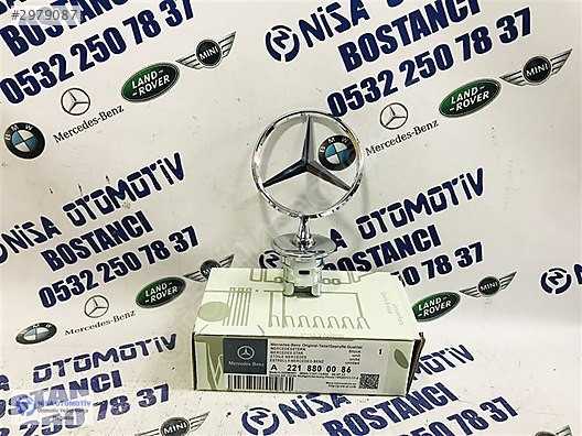 MERCEDES S SERİSİ W221 YILDIZI AMBLEM ORİJİNAL SIFIR A2218800086