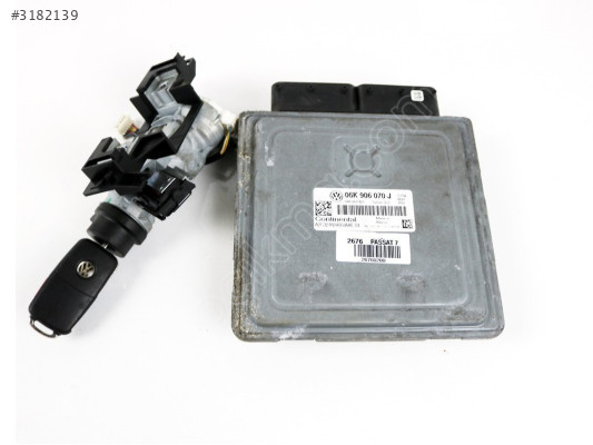 VW Passat B6 Motor Beyni Kontak Anahtarı 06K906070J Simos 12.2