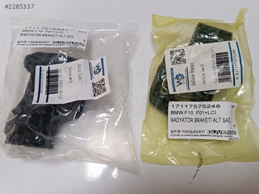 BMW F10 F01 +LCİ RADYAÖT BRAKETİ ALT SAĞ 17117575248 SY