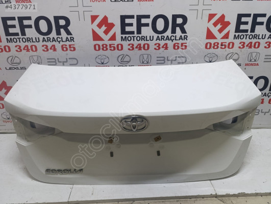 TOYOTA COROLLA BAGAJ KAPAĞI ÇIKMA ORİJİNAL PARÇA