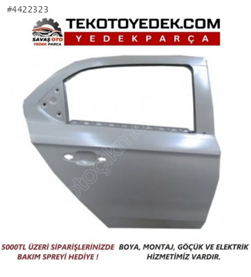 PEUGEOT 301 ARKA KAPI SAĞ SOL 2012 2013 2014 2015 / KAMPANYA