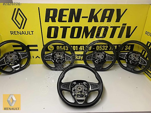 Renault Megane 4 Orjinal Çıkma Direksiyon Simidi - 484001444R