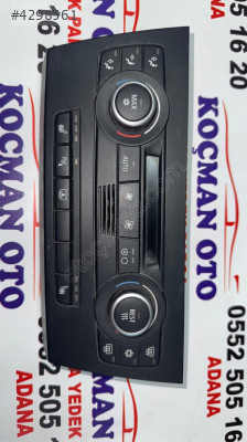 BMW 3 SERİSİ E90-E94 KLİMA KONTROL PANELİ (Koltuk ısıtmalı-...)