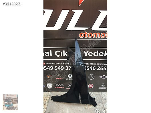 Vw passat b8 sol ön çamurluk çıkma
