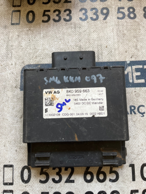 ÇIKMA AUDI A4 A5 Q5 8K0 959 663 8K0959663 VOLTAJ STABİLİZATÖRÜ