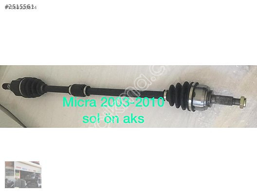 NİSSAN MİCRA 2003-2010 ÖN AKS !!! [ XDS1123A60 ]