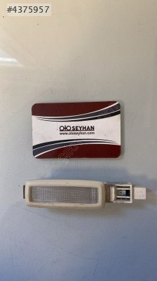 3G0947109 volkswagen passat b8 güneşlik lambası led