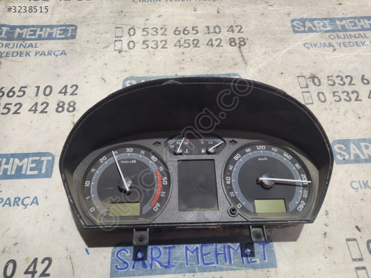 ÇIKMA SKODA FABİA KİLOMETRE GÖSTERGE SAATİ 6Y0920881 E