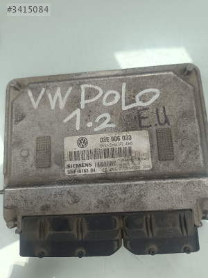 03E 906 033 5WP4014803VW POLO 1.2 ÇIKMA MOTOR BEYNİ