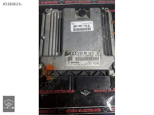 AUDI A4 A5 2.0 MOTOR BEYNİ 8K2907115S 0261S04865