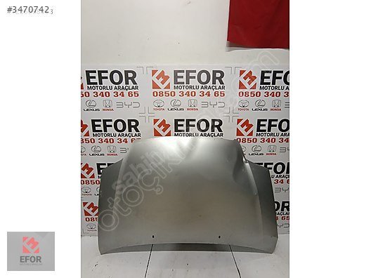 TOYOTA COROLLA SEDAN MOTOR KAPUTU ÇIKMA ORİJİNAL PARÇA 2002-2007