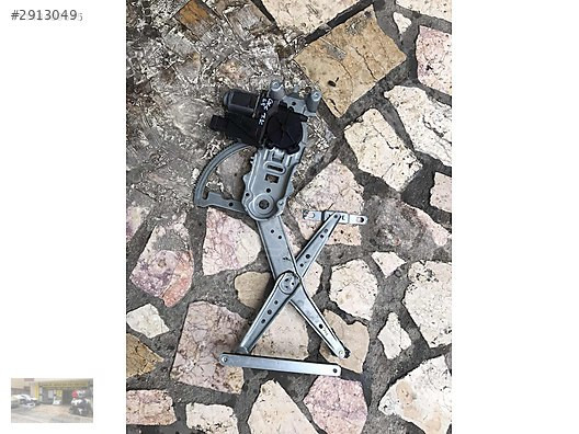 Opel corsa c tek kapı sağ kapı cam mekanizması