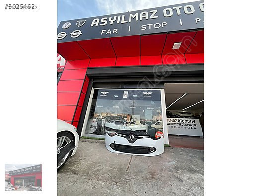 RENAULT CLİO 4 FAZ1 ÖN TAMPON ORJİNAL DOLU