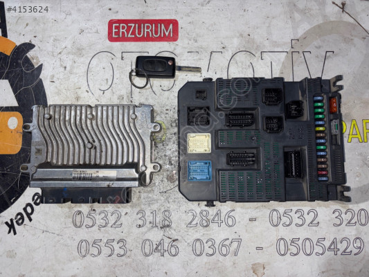 9664127180 / BSI2004P06-00 CİTROEN C3 1.4 J34P Motor Beyni Seti