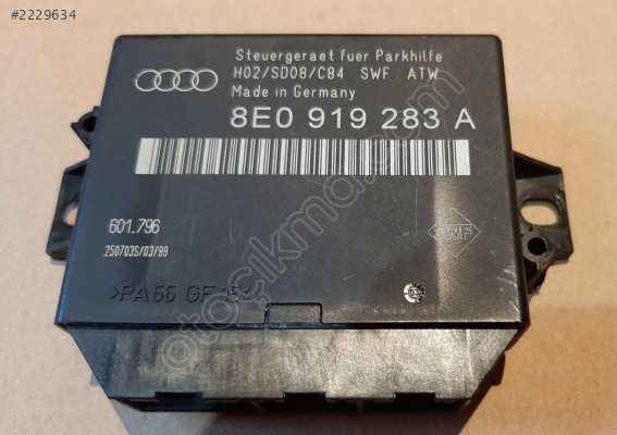 AUDI A4 01-06 PARK KONTRÖL ÜNİTESİ 8E0919283A
