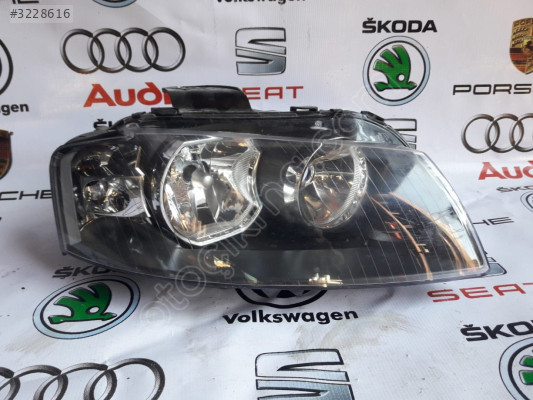 AUDİ A3 2005-2008 ORJİNAL ÇIKMA SAĞ FAR