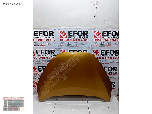 TOYOTA CHR MOTOR KAPUTU ORJİNAL YEDEK PARÇA 2024 MODEL