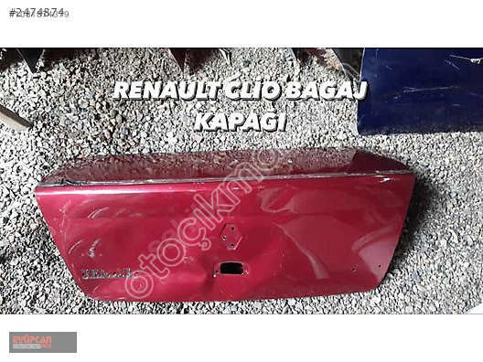 Clio 2 Sedan Bagaj Kapağı - Renault Parçaları Eyüpcan O