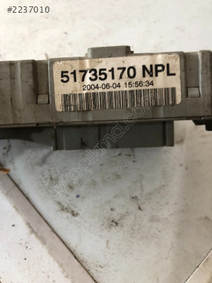 Fiat Punto Doblo 1.9 JTD Sigorta Kutusu Tablası 51735170 NPL