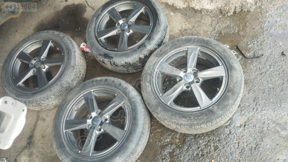 VOLVO V40-S60-S40-FOCUS 5X108 16 JANT TAKIM JANT LASTİK ÇIKMA