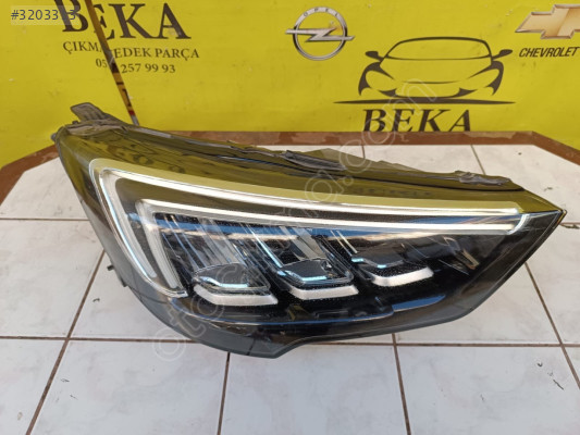 OPEL CROSLAND X SAĞ FAR ÇİFT BEYİNLİ ÇIKMA ORJİNAL YEDEK PARÇA