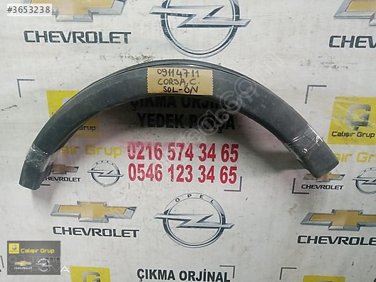OPEL CORSA C SOL ÖN DODİK OEM 09114711 ÇIKMA SÖKME YEDEK PARÇA