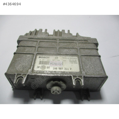 Volkswagen Golf 3 1.8 Motor Beyni 0261203707 1H0907311P