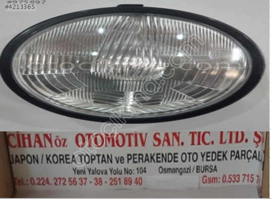 1997 Model Hyundai H100 Kamyonet Sağ-Sol Far Seti